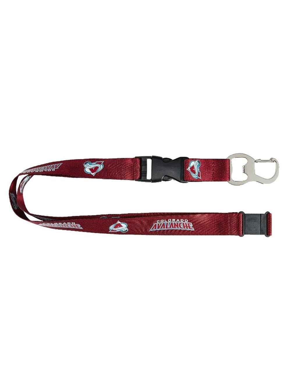 Colorado Avalanche Lanyard / Keychain & Bottle Opener Style NHL Licensed